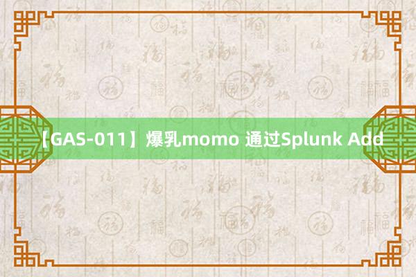 【GAS-011】爆乳momo 通过Splunk Add